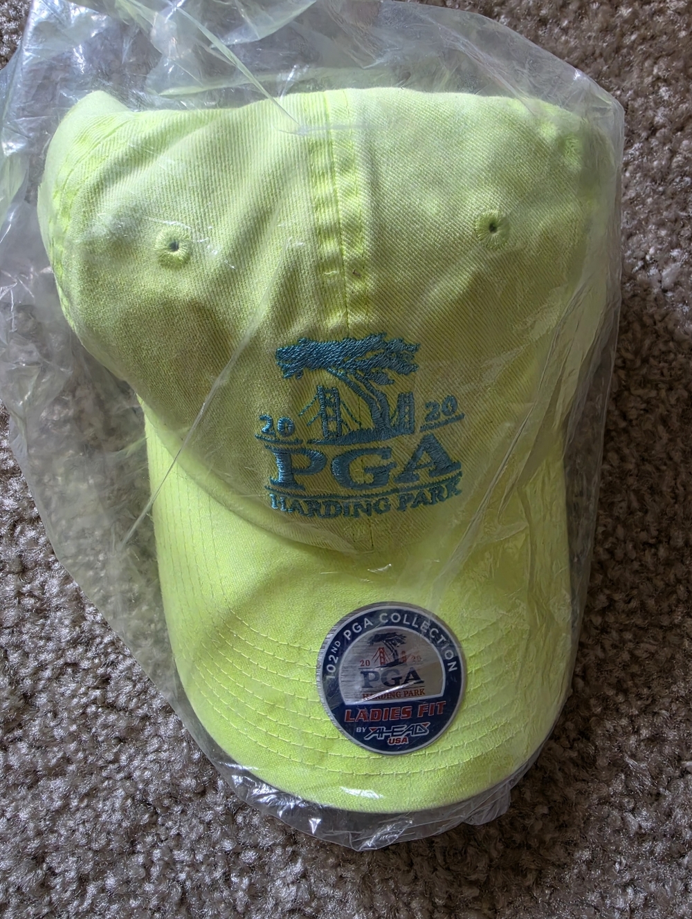 2020 PGA Championship New Era Women's Harding Park 9TWENTY Adjustable Hat GREEN